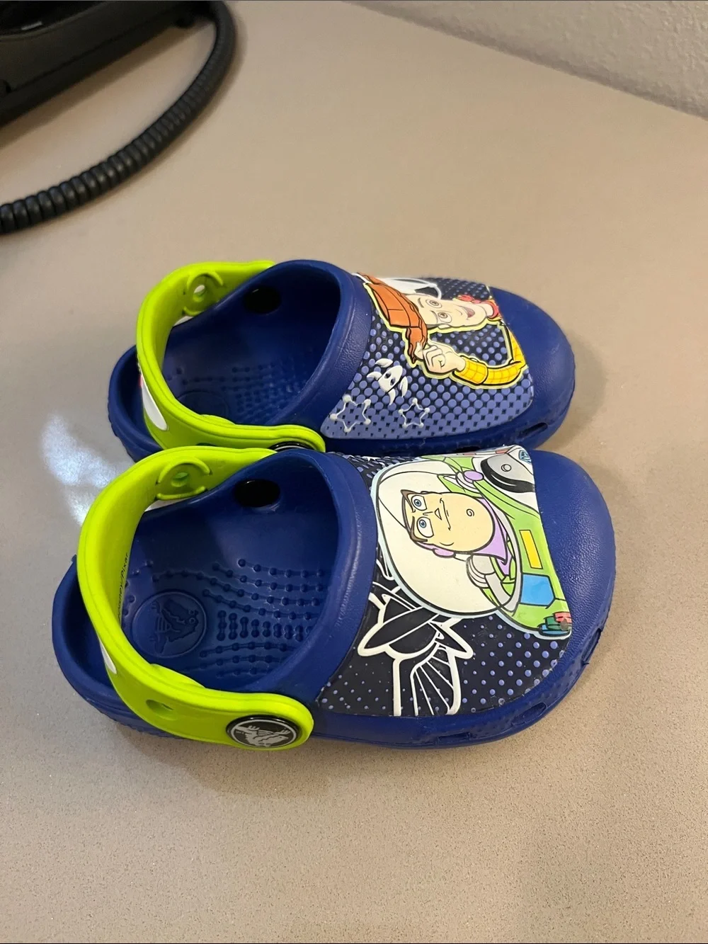 Crocs Disney Toy Story Sandals Shoes Size 4-5 Child